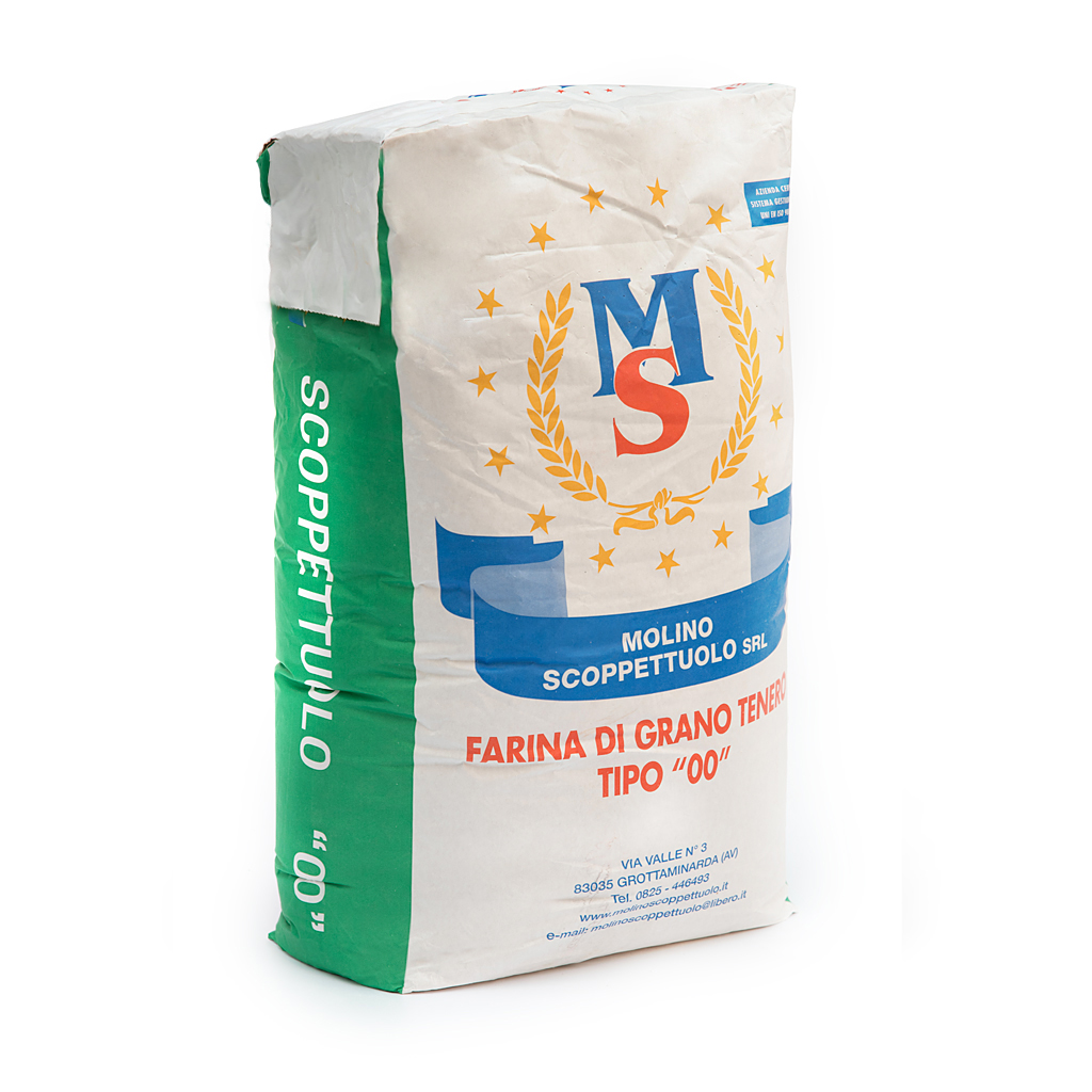 Farina di grano tenero 00 - Sacco Verde 25 Kg