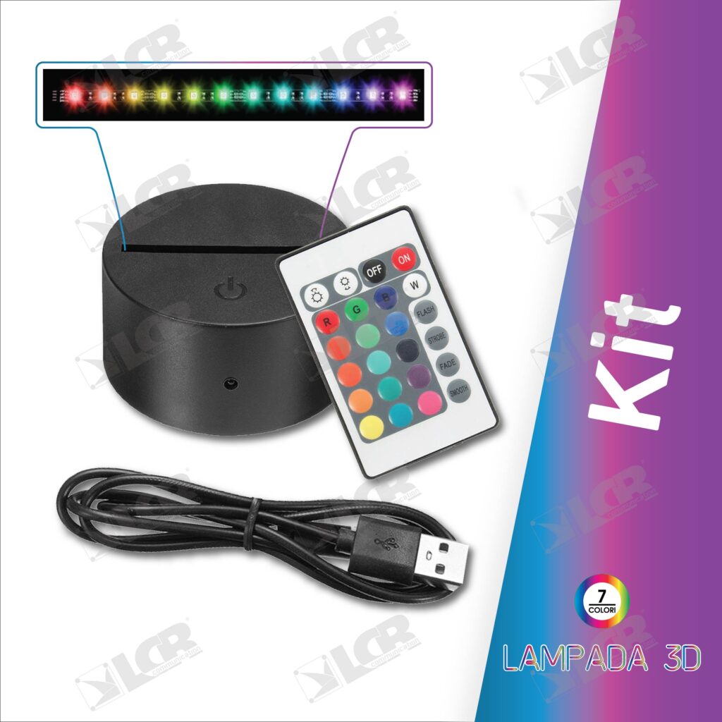 Lampada 3D Vespa Special - Image 2
