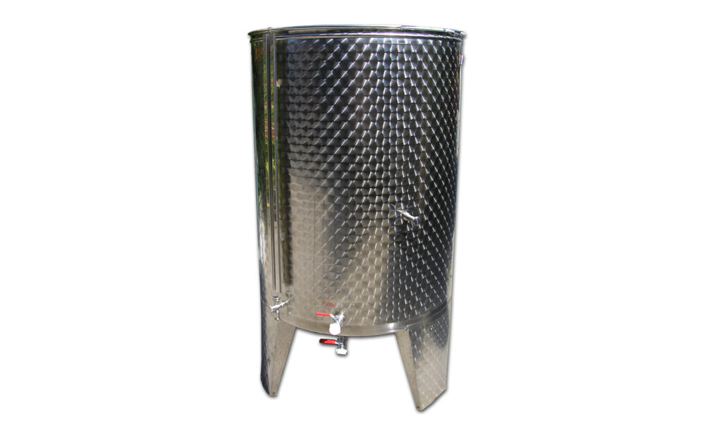 Serbatoio Acciaio Inox 530 Litri Completo