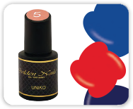 smalto gel uniko golden nails