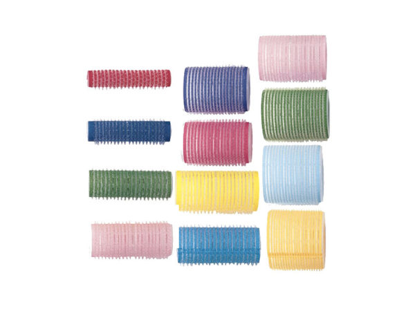 Bigodini adesivi in velcro per piega