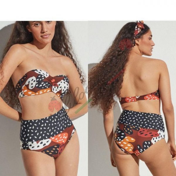 Gisela Costume Mare Donna 2 Pezzi Con Slip Reversibile