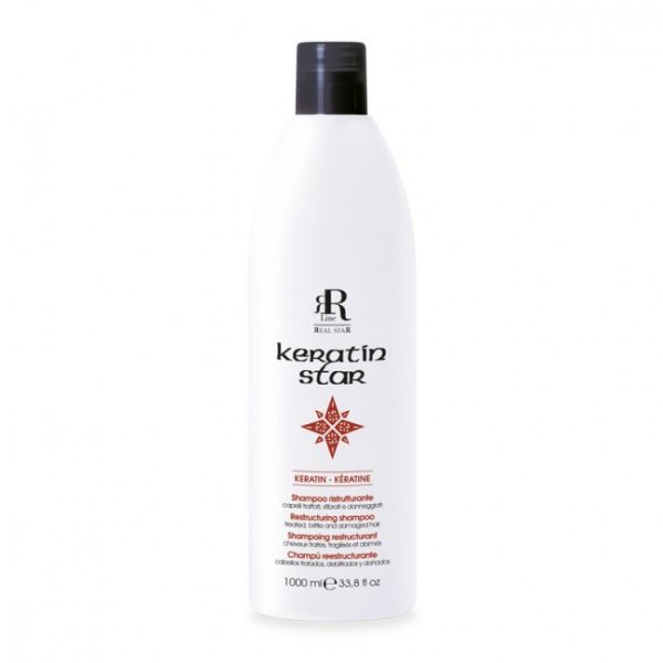Shampoo alla cheratina ristrutturante