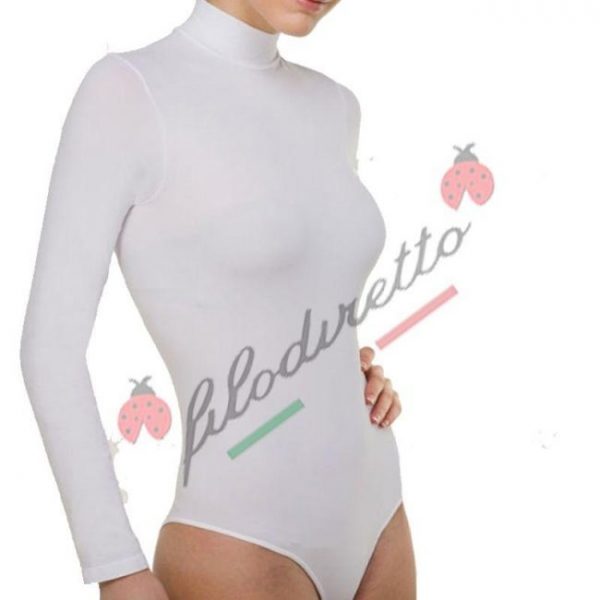 Errecci Body Lupetto Donna Manica Lunga