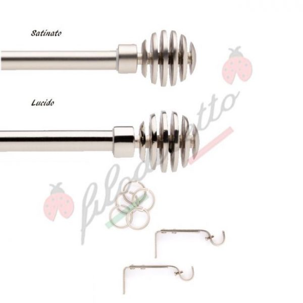 Linea Oro Bastone Tenda Palla Rigata Estensibile
