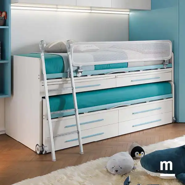 Cameretta Bambini A PONTE KC 410 Moretti Compact - Image 6