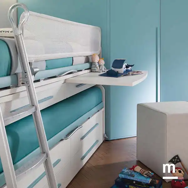 Cameretta Bambini A PONTE KC 410 Moretti Compact - Image 9