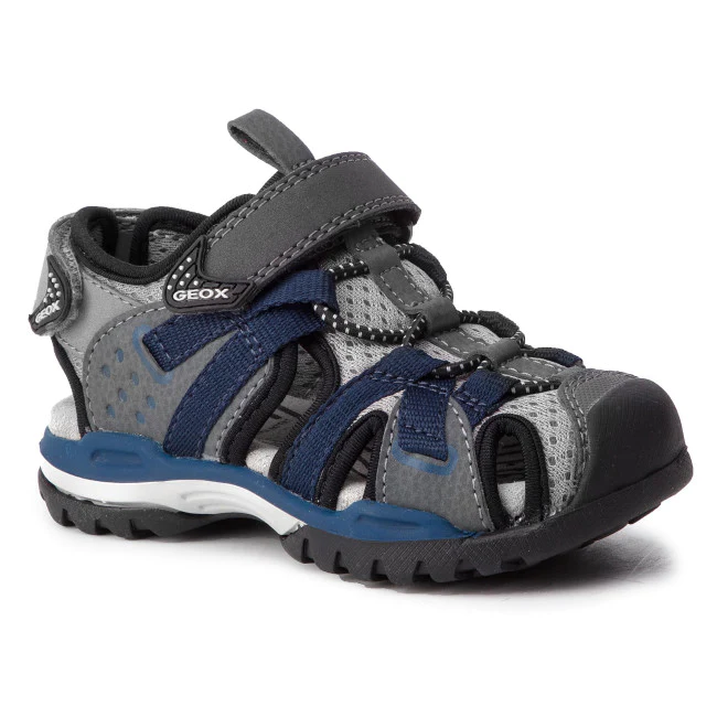 Sandali Borealis Grey/Navy Bambino Geox - Image 2