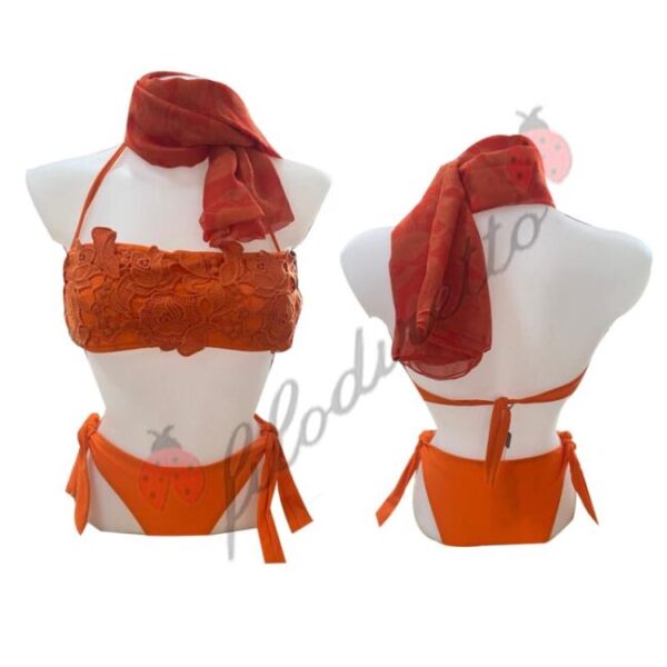 Port Rose Costume Mare Donna 2 Pezzi+ Foulard