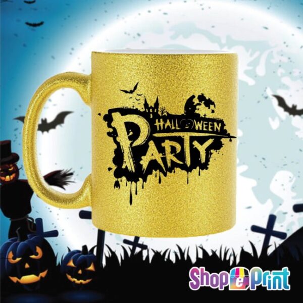 Tazza glitter HALLOWEEN PARTY - Image 2
