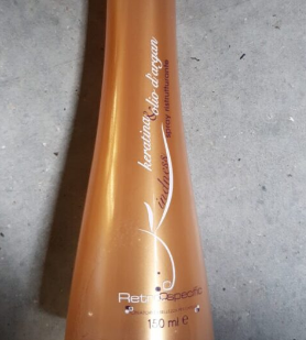 Spray ristrutturante con cheratina