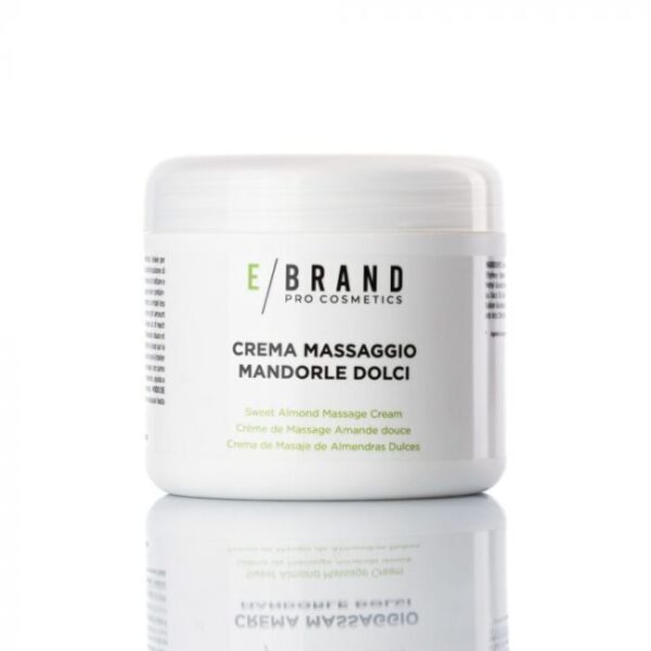 crema massaggio mandorle dolci ebrand green 500 ml
