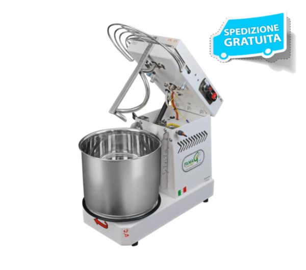 famag impastatrice a spirale grilletta im 8s hh230 bianca