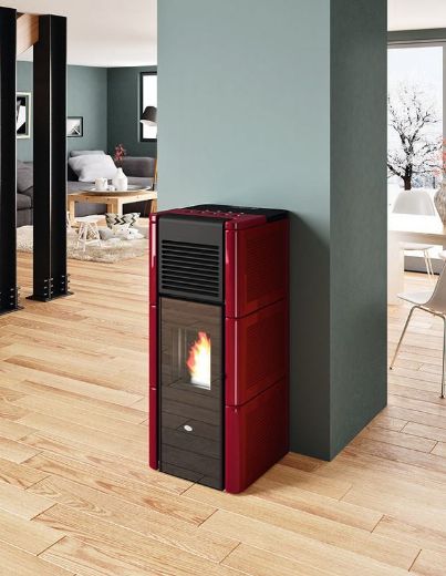stufa pellet eva calor modello zoe 15 kw - Image 2