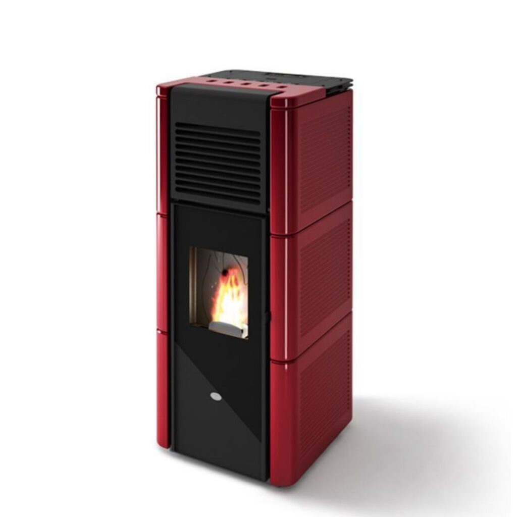stufa pellet eva calor modello zoe 15 kw