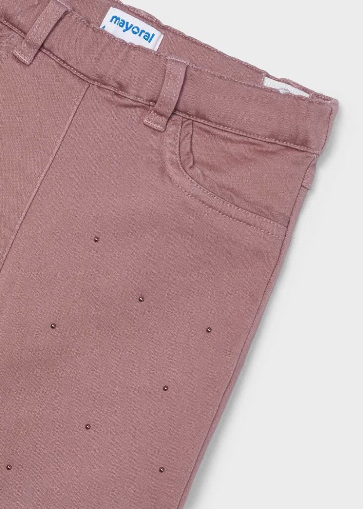Pantalone Bambina Strass Rosa Mayoral - Image 2