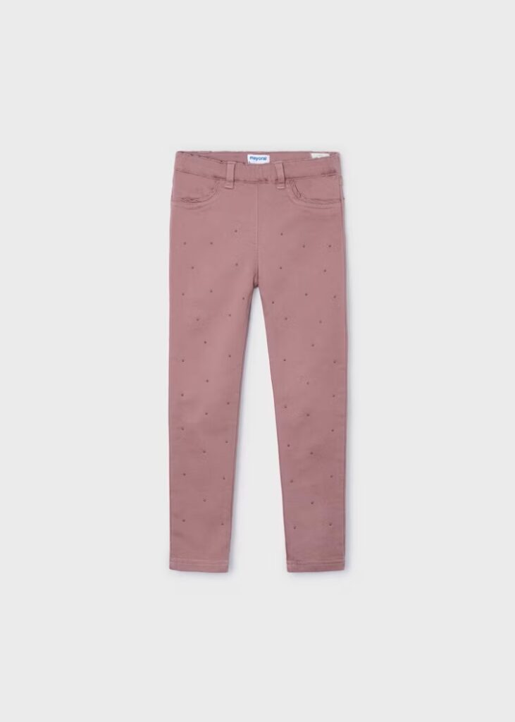 Pantalone Bambina Strass Rosa Mayoral