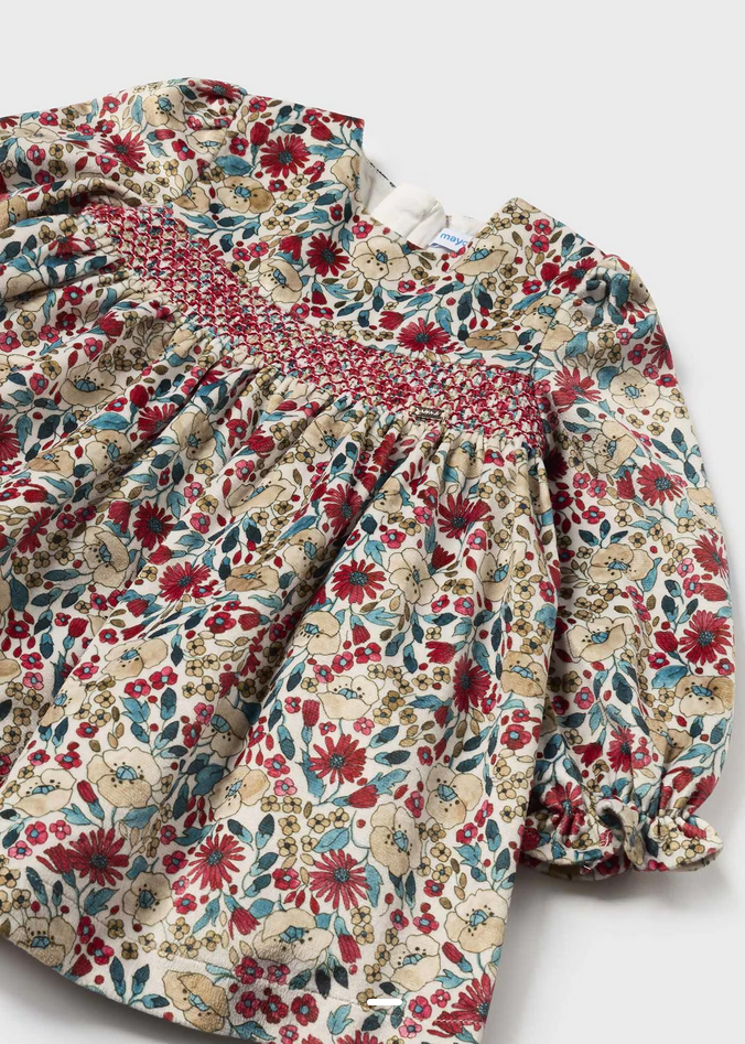 Vestito Neonata Velluto Mayoral - Image 2