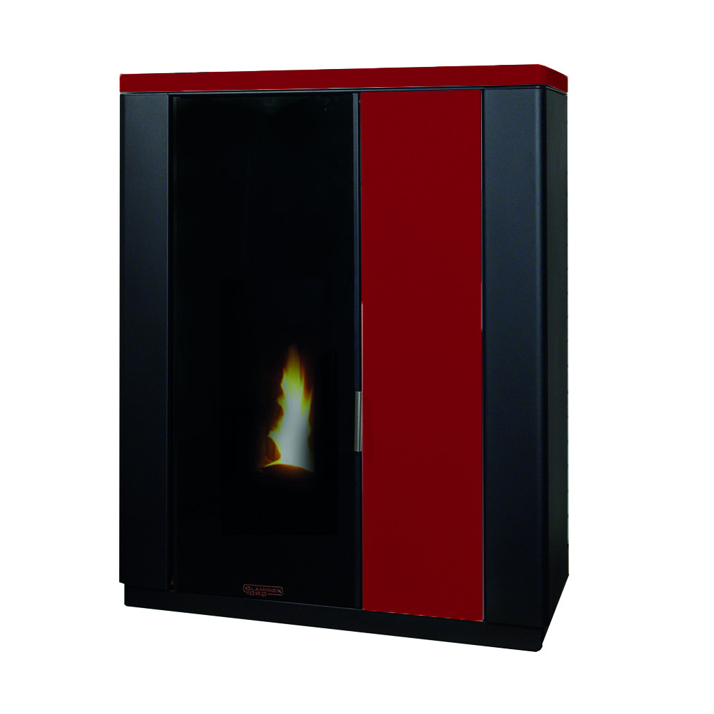 Termostufa Laura a pellet Idro Slim 24 kW Idroventilata - Image 5