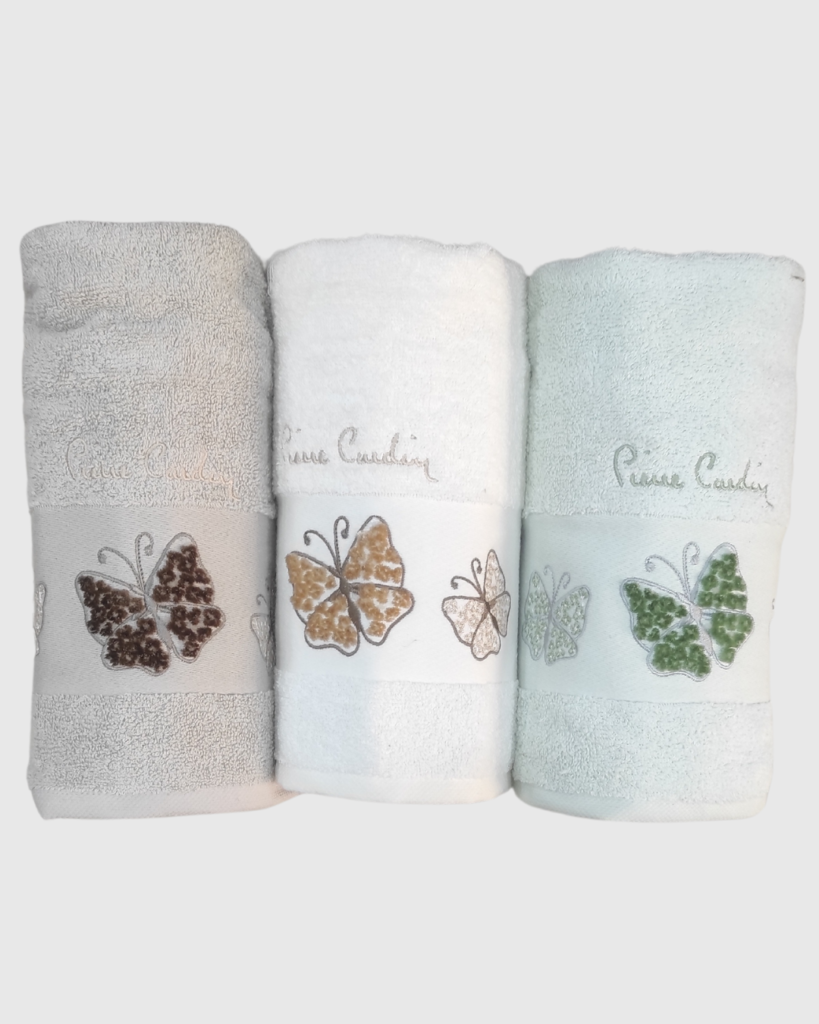 Pierre cardin Set Asciugamani Bagno 3+3