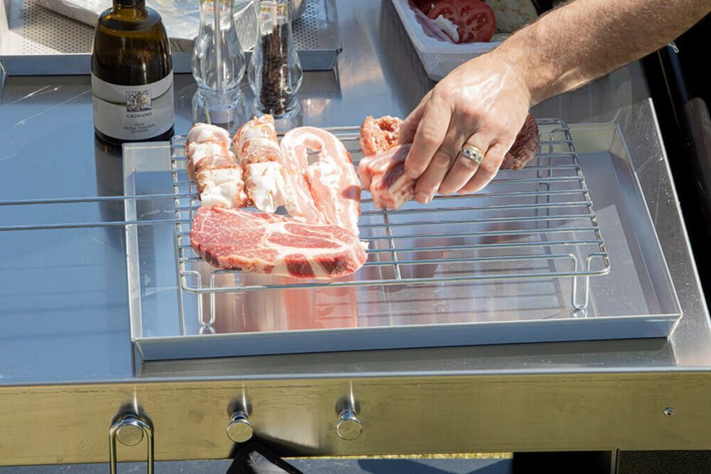 set griglia barbecue fontana forni - Image 2