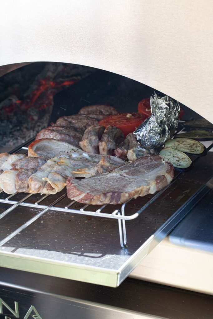 set griglia barbecue fontana forni - Image 3