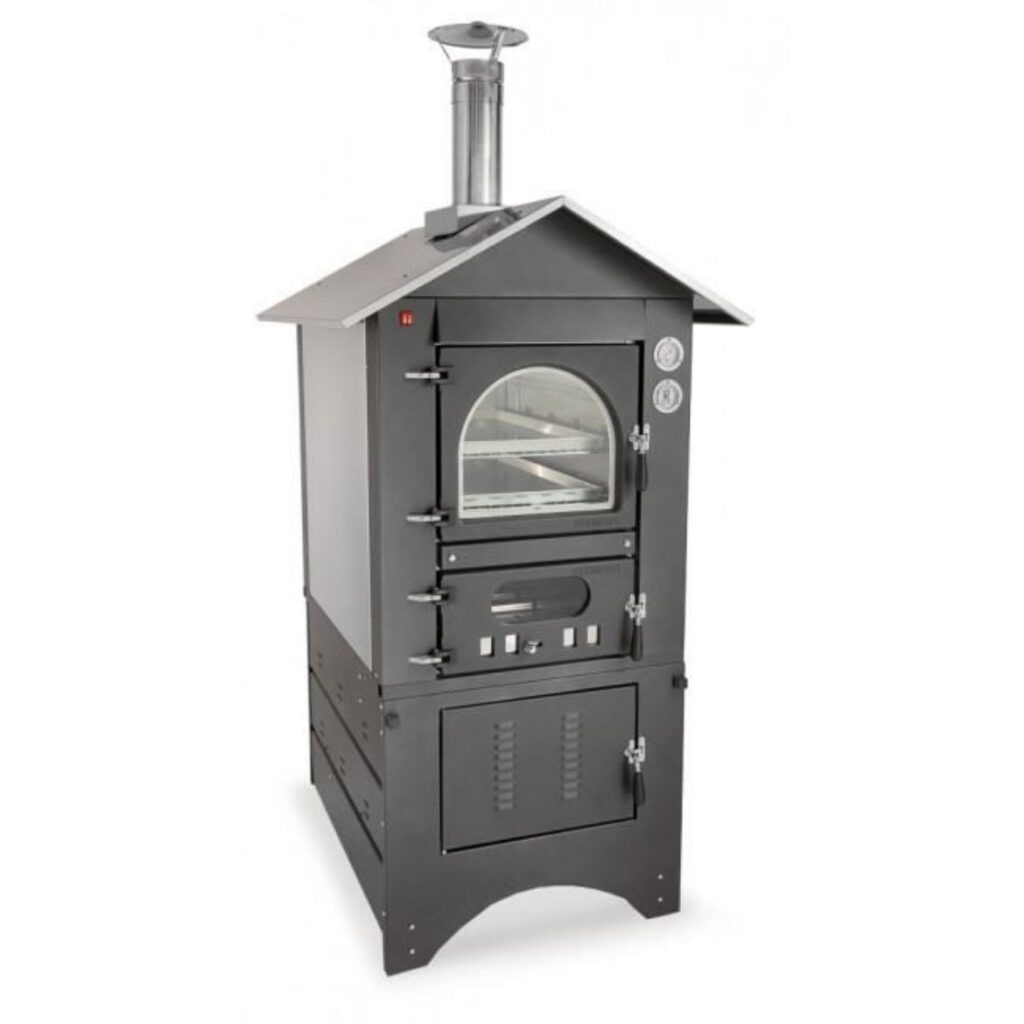 forno a legna clementi a cottura indiretta master 50x100 - Image 3