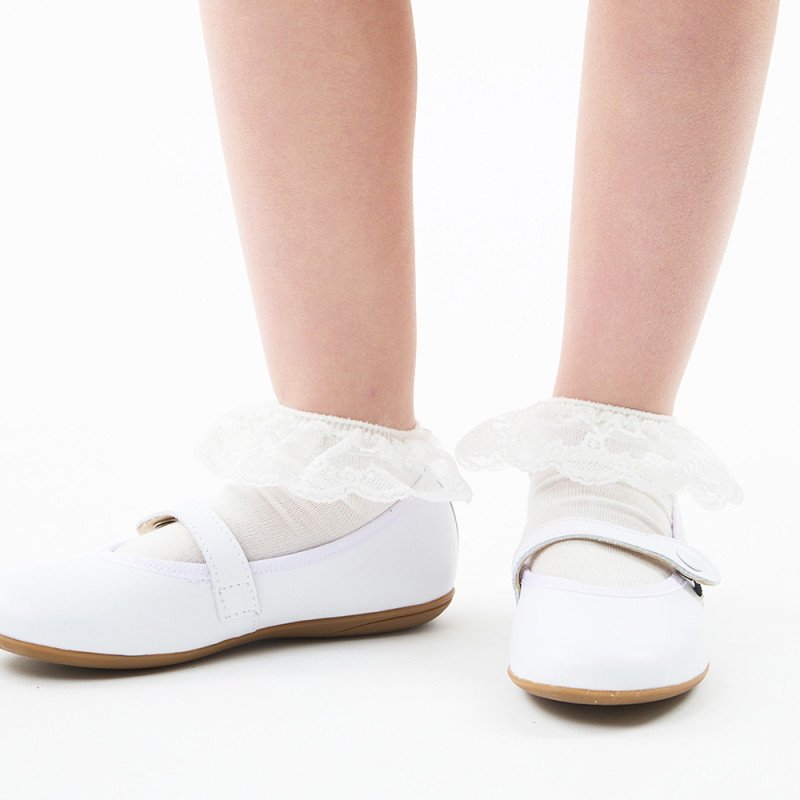 Calza Pizzo Bambina Ragazza