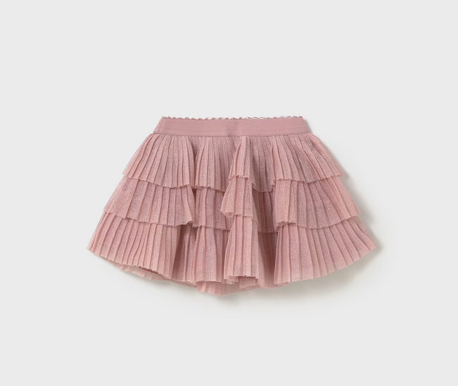 Gonna Tulle Neonata Rosa
