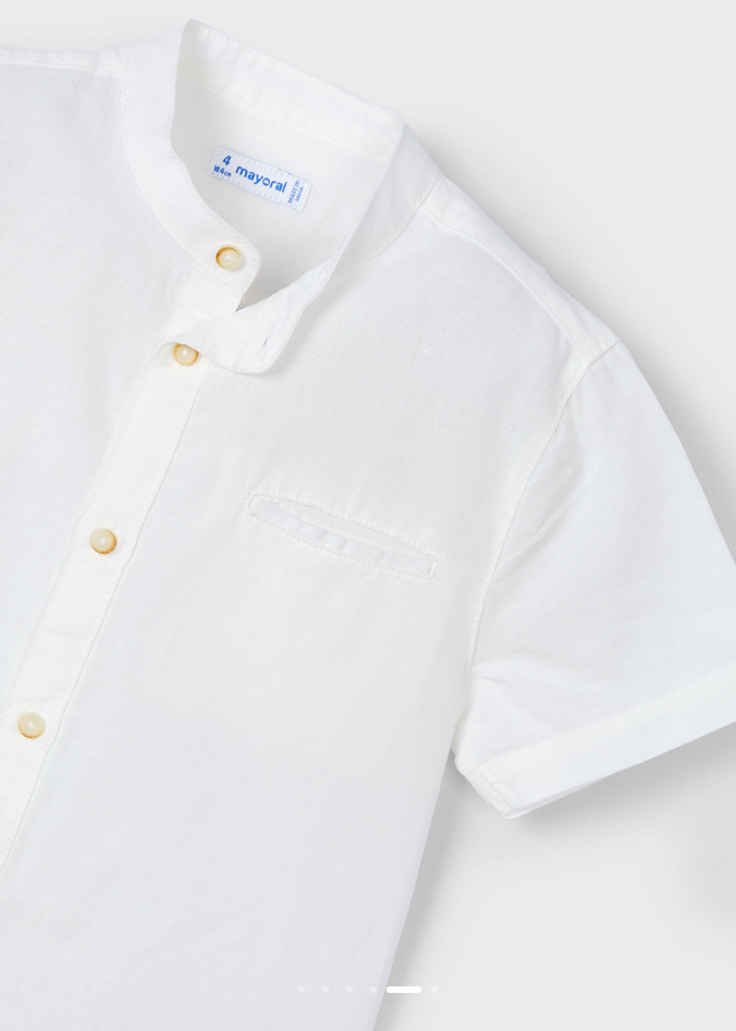 Camicia Lino Neonato - Image 2