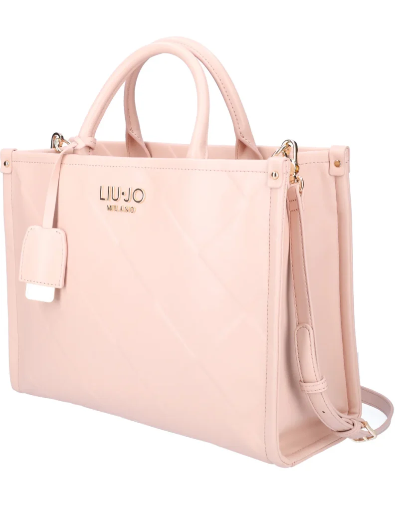 Borsa Donna a Mano Large Rosa Cipria LIU JO - Image 2