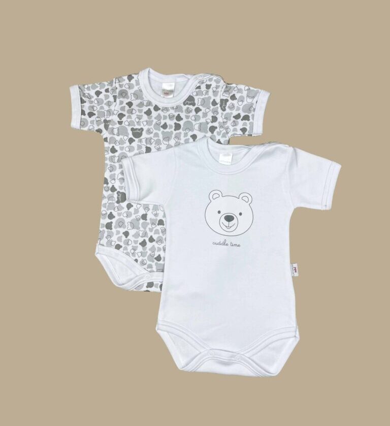 Coppia Body Neonato Caldo Cotone