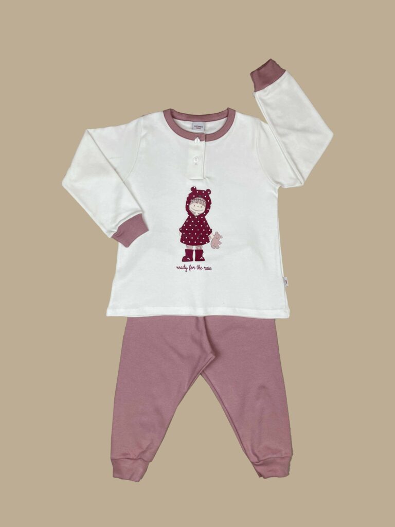 Pigiama Bambina Caldo Cotone